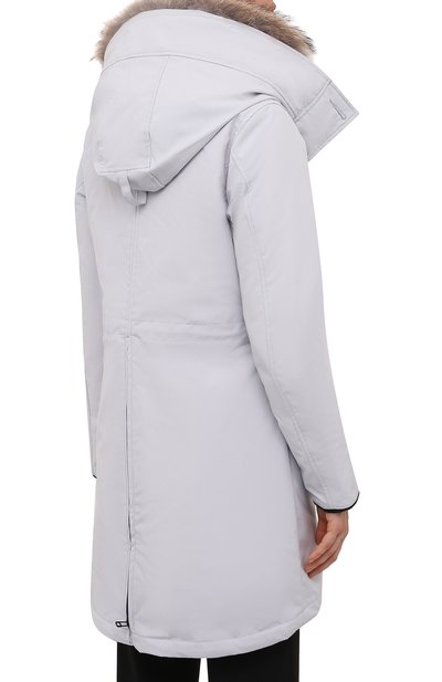 Пуховая парка rossclair CANADA GOOSE светло-серого цвета по цене 139000 руб., арт. 2580LB, фото 4 Пуховая парка rossclair CANADA GOOSE, арт. 2580LB, фото 4
