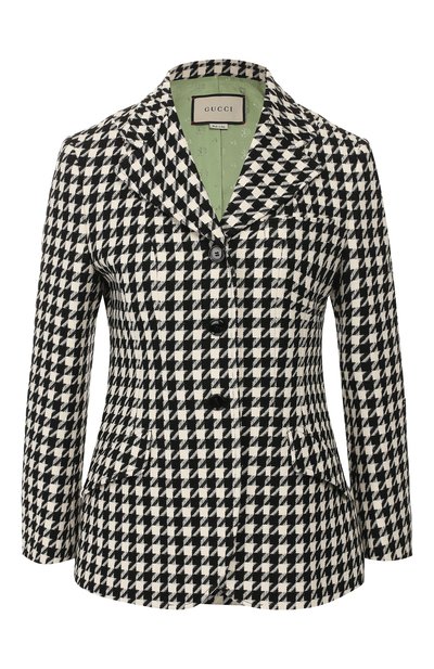 Жакет из смеси шерсти и хлопка GUCCI, арт. 582469/ZACKI, фото 1