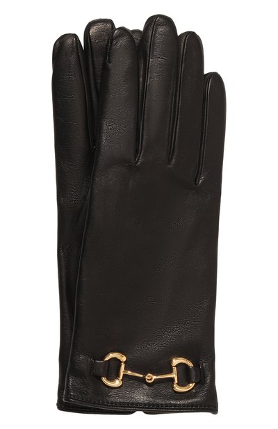 Кожаные перчатки horsebit GUCCI, арт. 603635 BAP00, фото 1