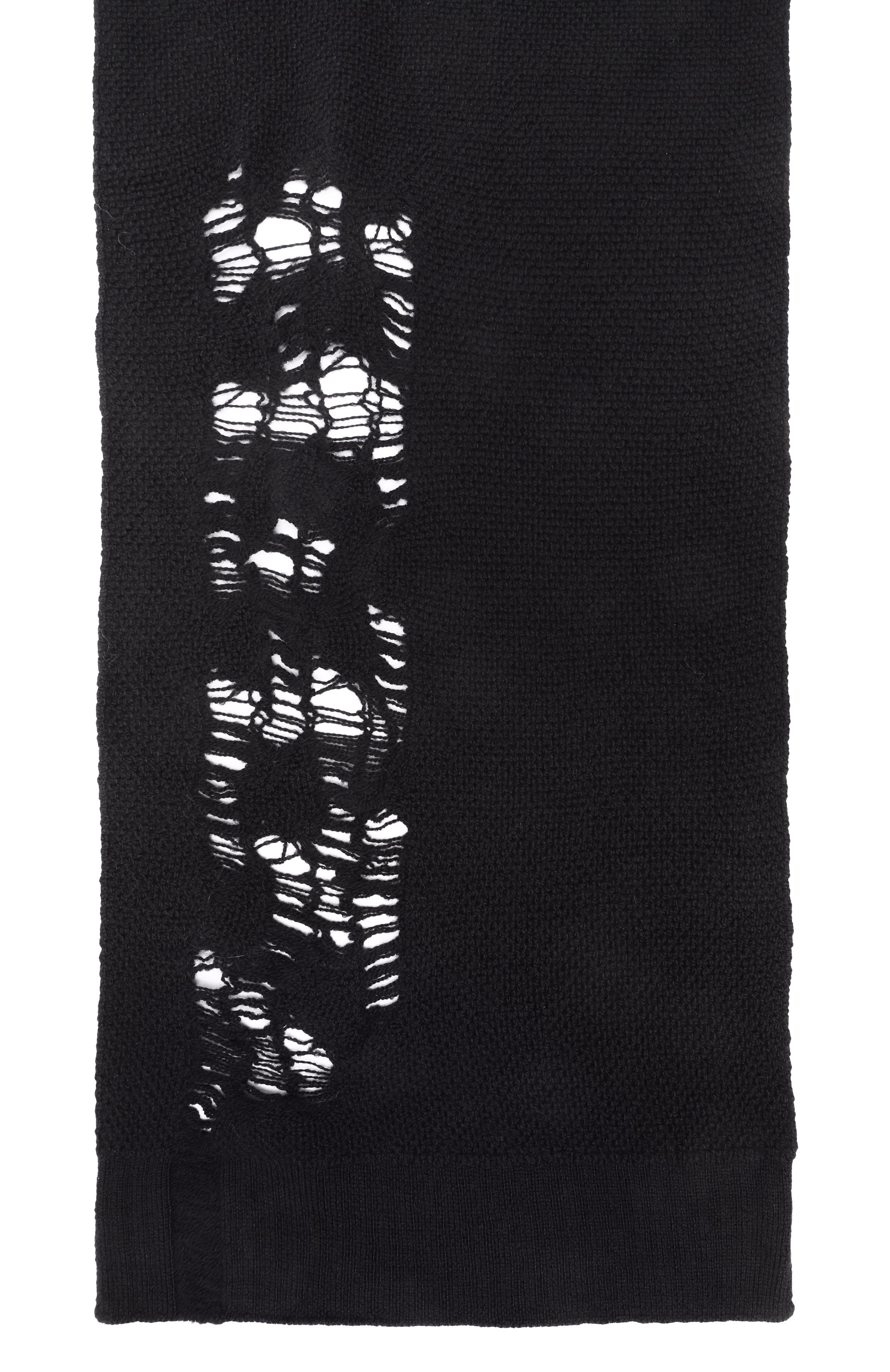 Шерстяной шарф ANN DEMEULEMEESTER, арт. B0013175/KN071, фото 4