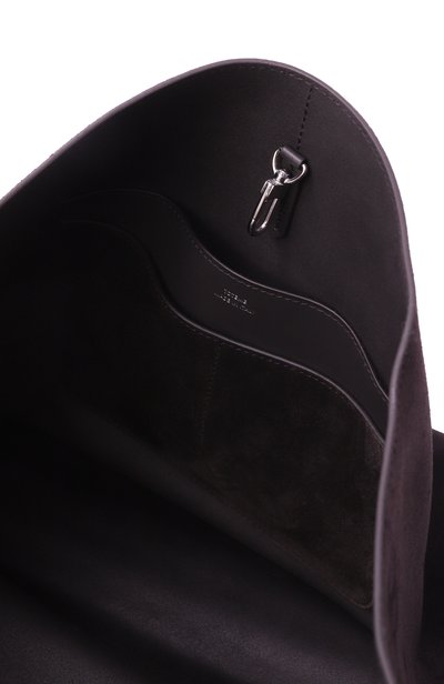Сумка-тоут belted TOTEME темно-коричневого цвета по цене 136000 руб., арт. 234-WLGBG038-LE0004, фото 5 Сумка-тоут belted TOTEME, арт. 234-WLGBG038-LE0004, фото 5