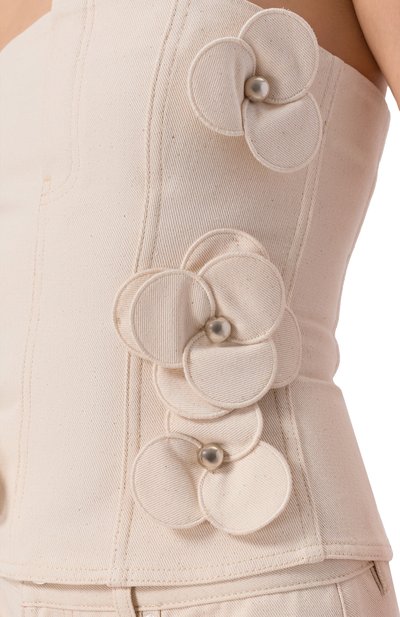 Джинсовый топ-корсет DAVID KOMA, арт. RE26DK89DT, фото 5