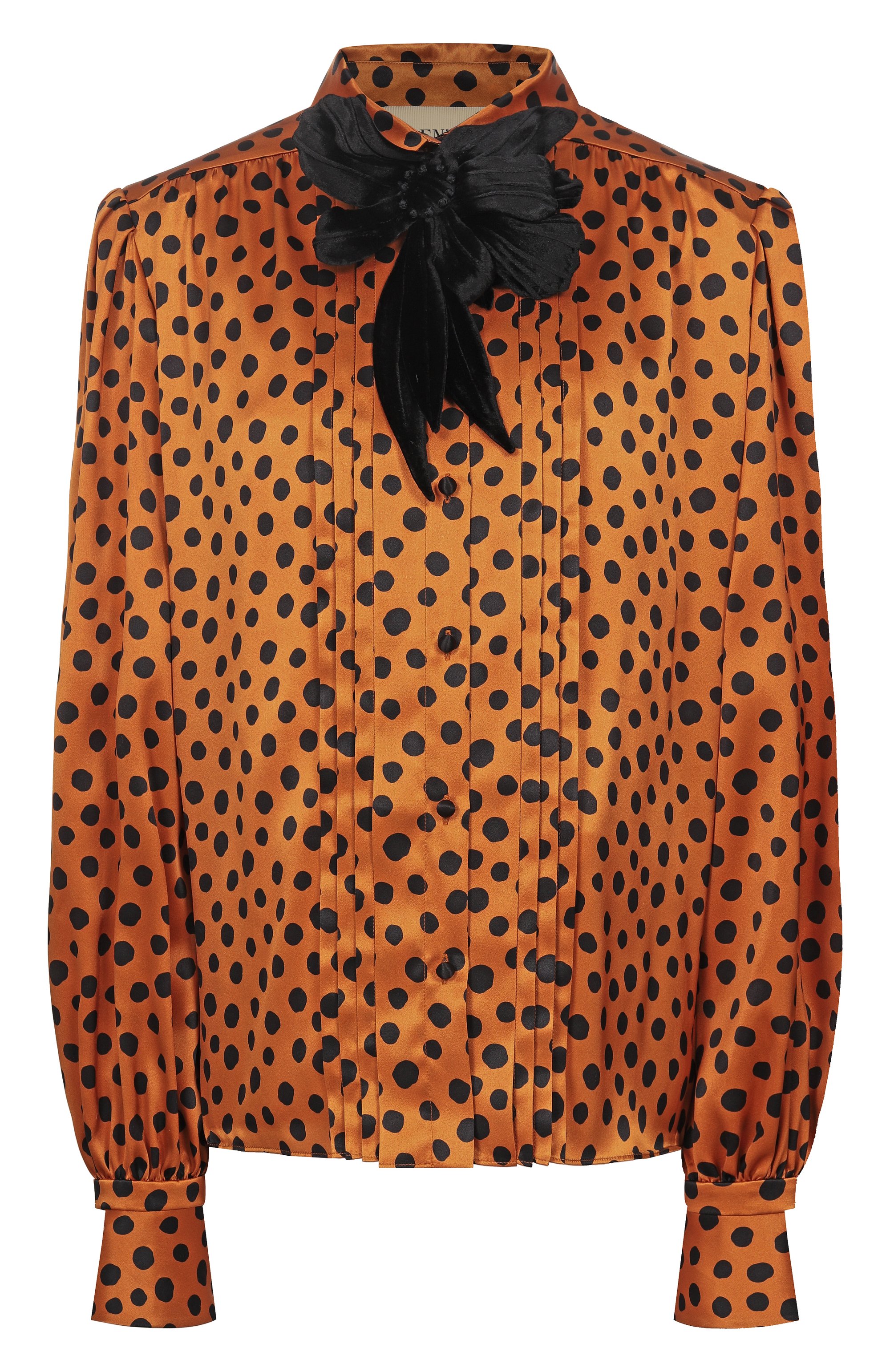 Атласная блузка VALENTINO, арт. 8B0AB8F8/A8J, фото 1