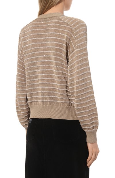 Хлопковый кардиган BRUNELLO CUCINELLI, арт. M7876B1330, фото 4