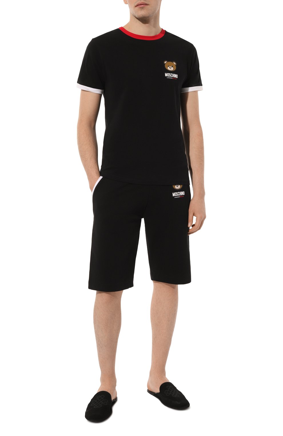Хлопковая футболка MOSCHINO, арт. A0711/4410, фото 2