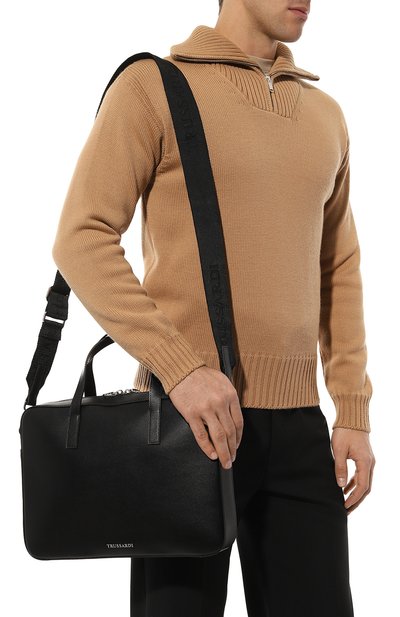 Кожаная сумка для ноутбука TRUSSARDI, арт. 71B00401-2P000319, фото 2