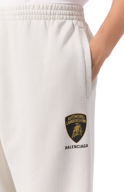 Хлопковые брюки balenciaga x automobili lamborghini BALENCIAGA, арт. 826637/TSVR1, фото 5