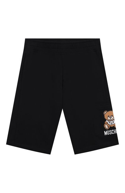 Хлопковые шорты MOSCHINO, арт. HUQ010/LAA23/4A-8A, фото 1