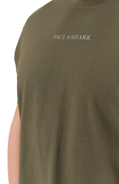 Хлопковая футболка PAUL&SHARK, арт. 25411088/3XL, фото 5