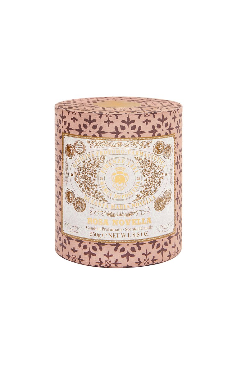 Свеча rosa novella (250g) SANTA MARIA NOVELLA бесцветного цвета, арт. SMN3469902 | Фото 4 (Региональные ограничения белый список (Axapta Mercury): Не проставлено; Нос: Не проставлено; Ограничения доставки: flammable, fragile-2)