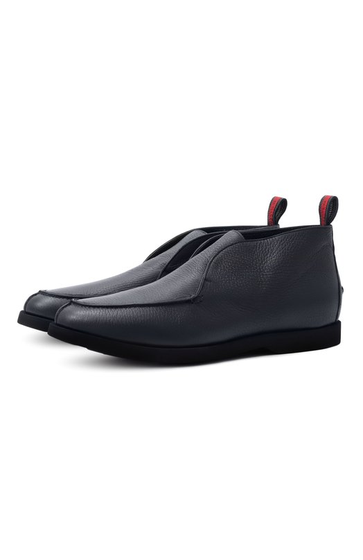 Кожаные ботинки Kiton USSA105N0012602 Синий USSA105N0012602