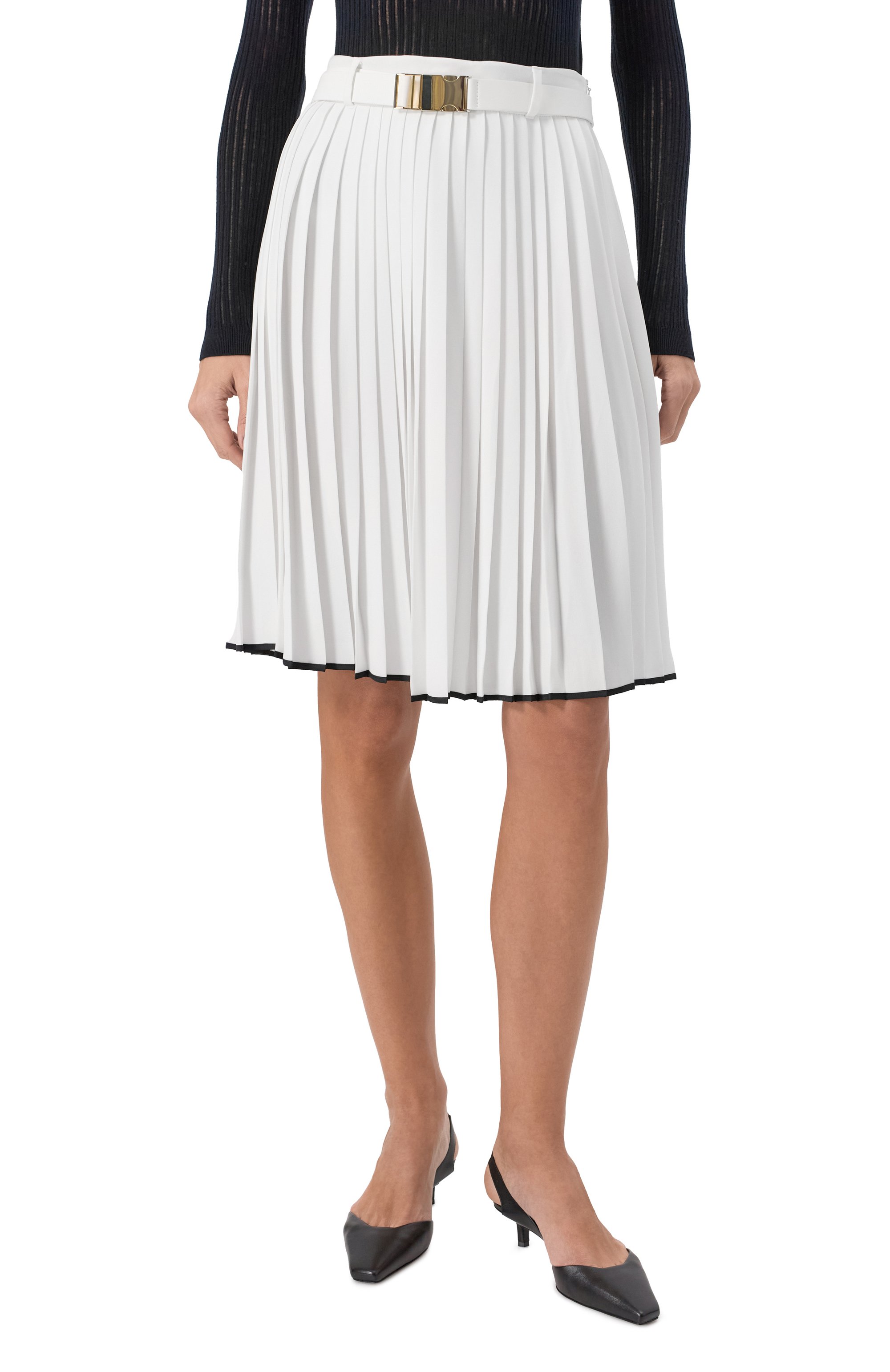 Плиссированная юбка MAX MARA STUDIO, арт. SAVANA, фото 3