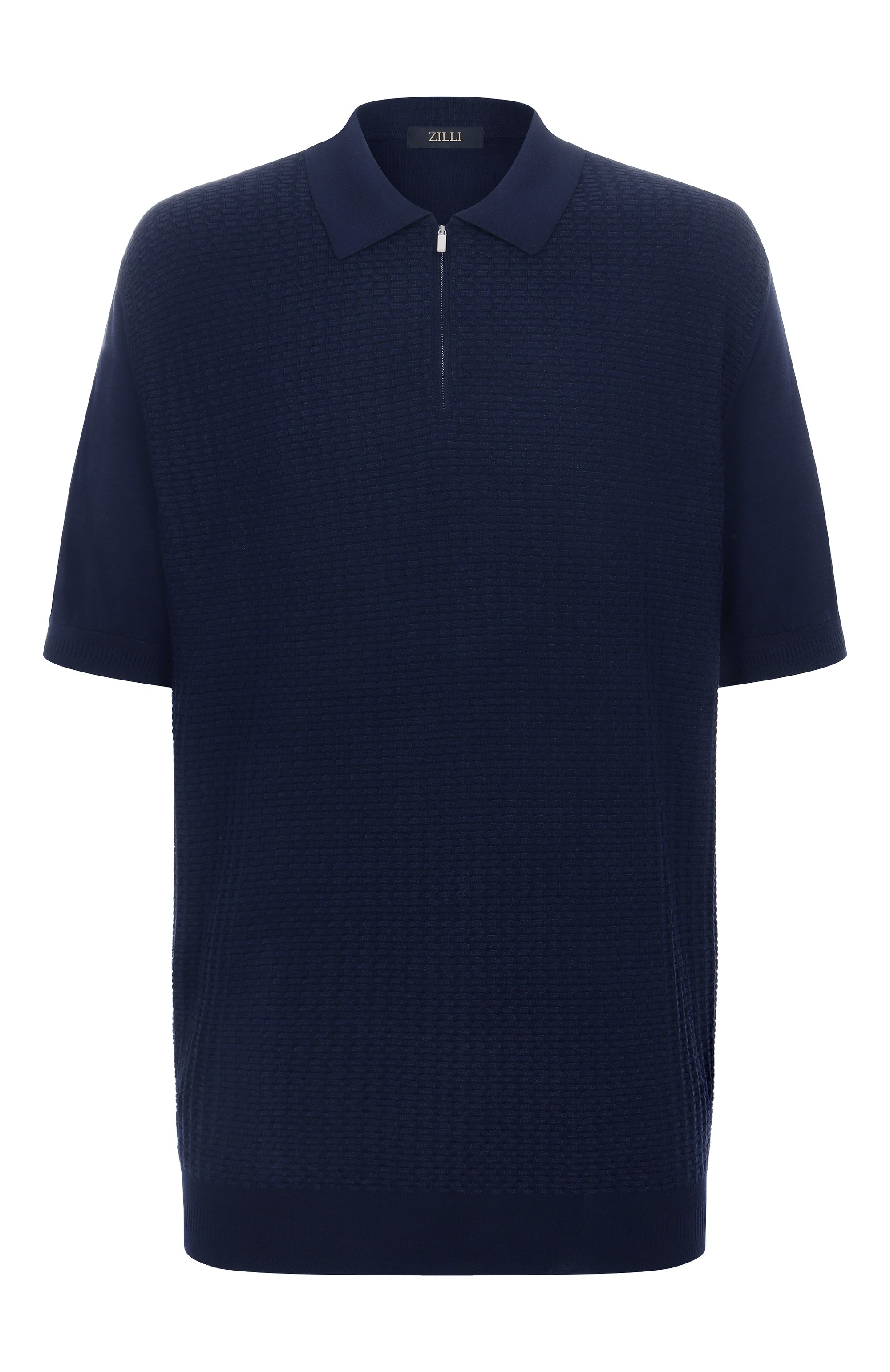 Поло из шелка и хлопка ZILLI, арт. KZP002M0145VZWE00, фото 1