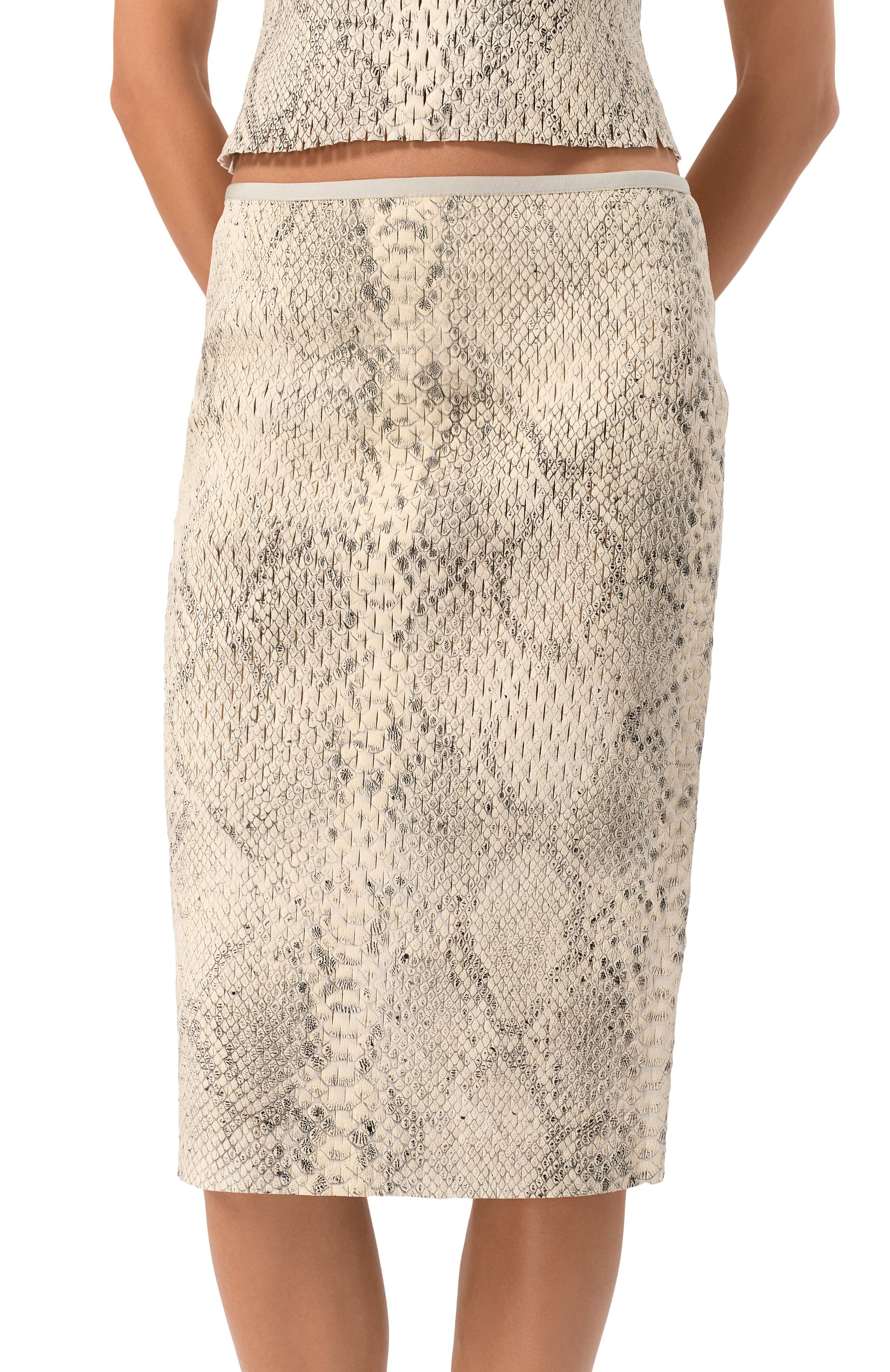 Кожаная юбка ALEXANDER WANG, арт. 1WC1255313, фото 5