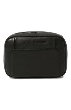 Мужской кожаный несессер PORSCHE DESIGN черного цвета, арт. 0LE01010 | Фото 1 (Материал: Натуральная кожа; Размер: small)