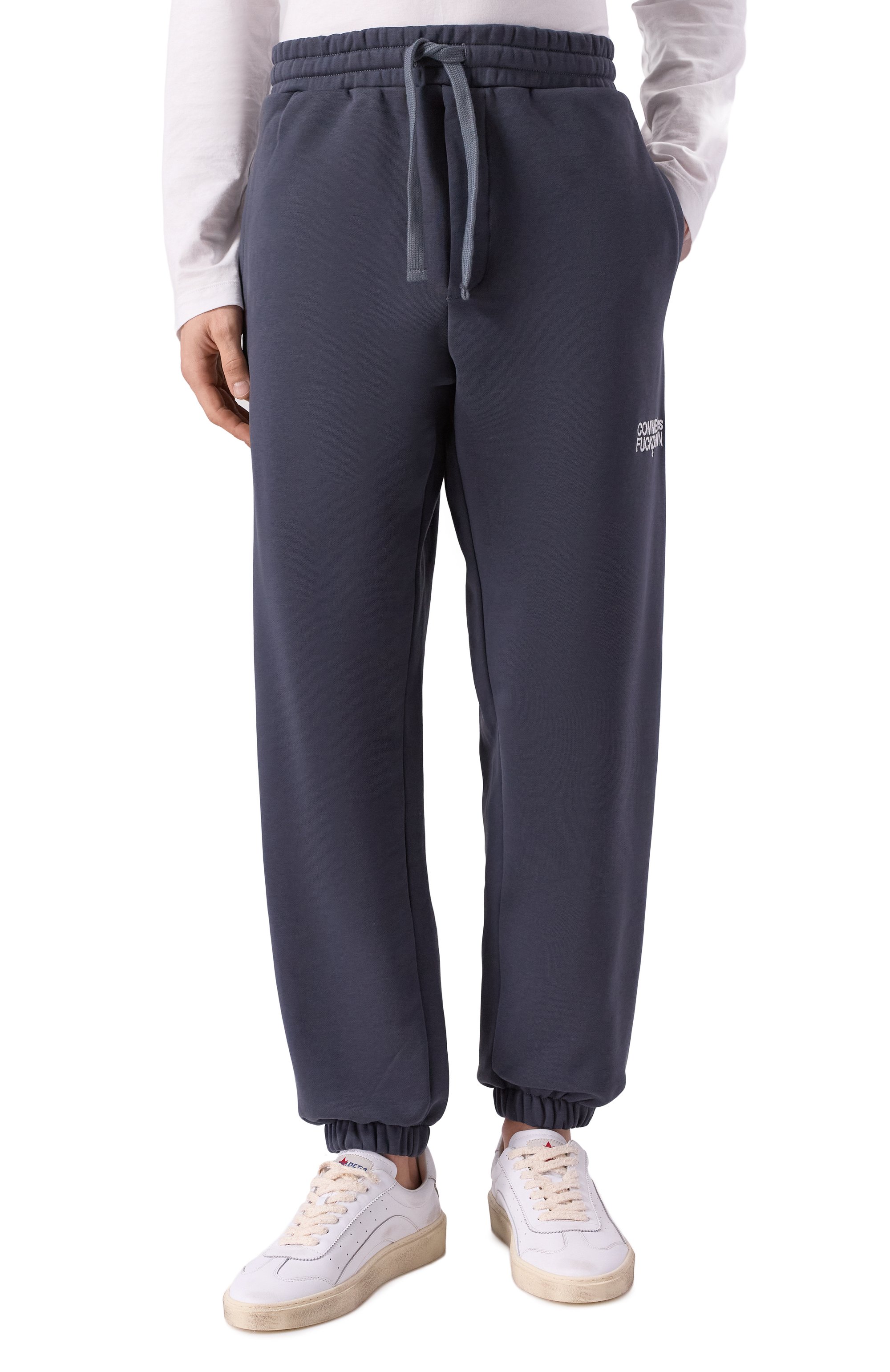 Хлопковые джоггеры COMME DES FUCKDOWN, арт. CFABM01728,  фото 3