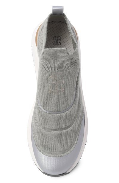 Текстильные кроссовки BRUNELLO CUCINELLI, арт. BUAUF10167, фото 4