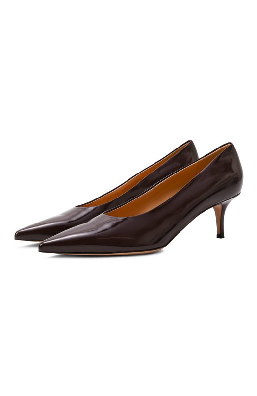 Лакированные туфли Robbie 55 Gianvito Rossi G22273.55RIC.NUIB0UR Бордовый G22273.55RIC.NUIB0UR