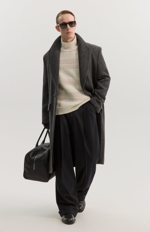 Шерстяное пальто Jil Sander J21AA0193/J40286 Серый  J21AA0193/J40286 Фото 6