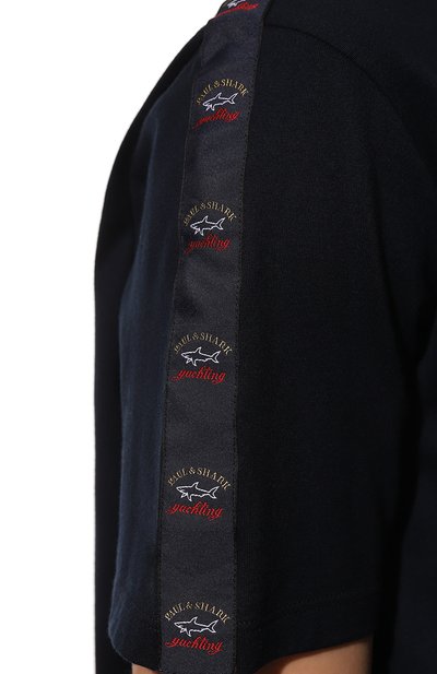 Хлопковая футболка PAUL&SHARK, арт. 23411012, фото 5