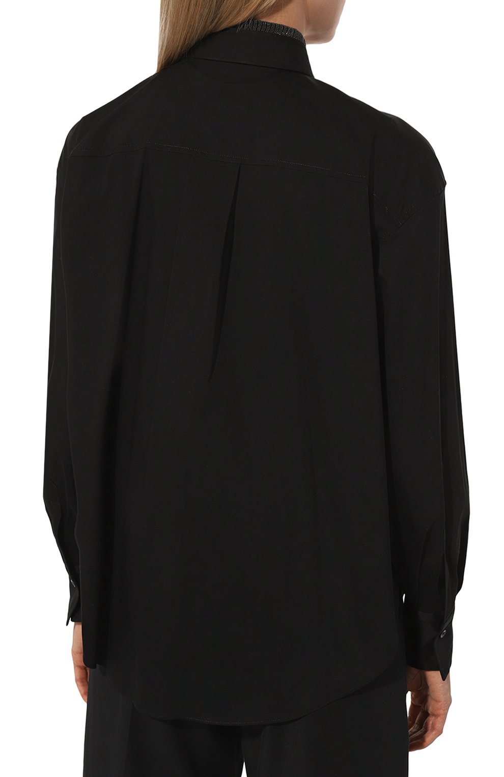 Хлопковая рубашка BRUNELLO CUCINELLI, арт. M0091NQ336, фото 4