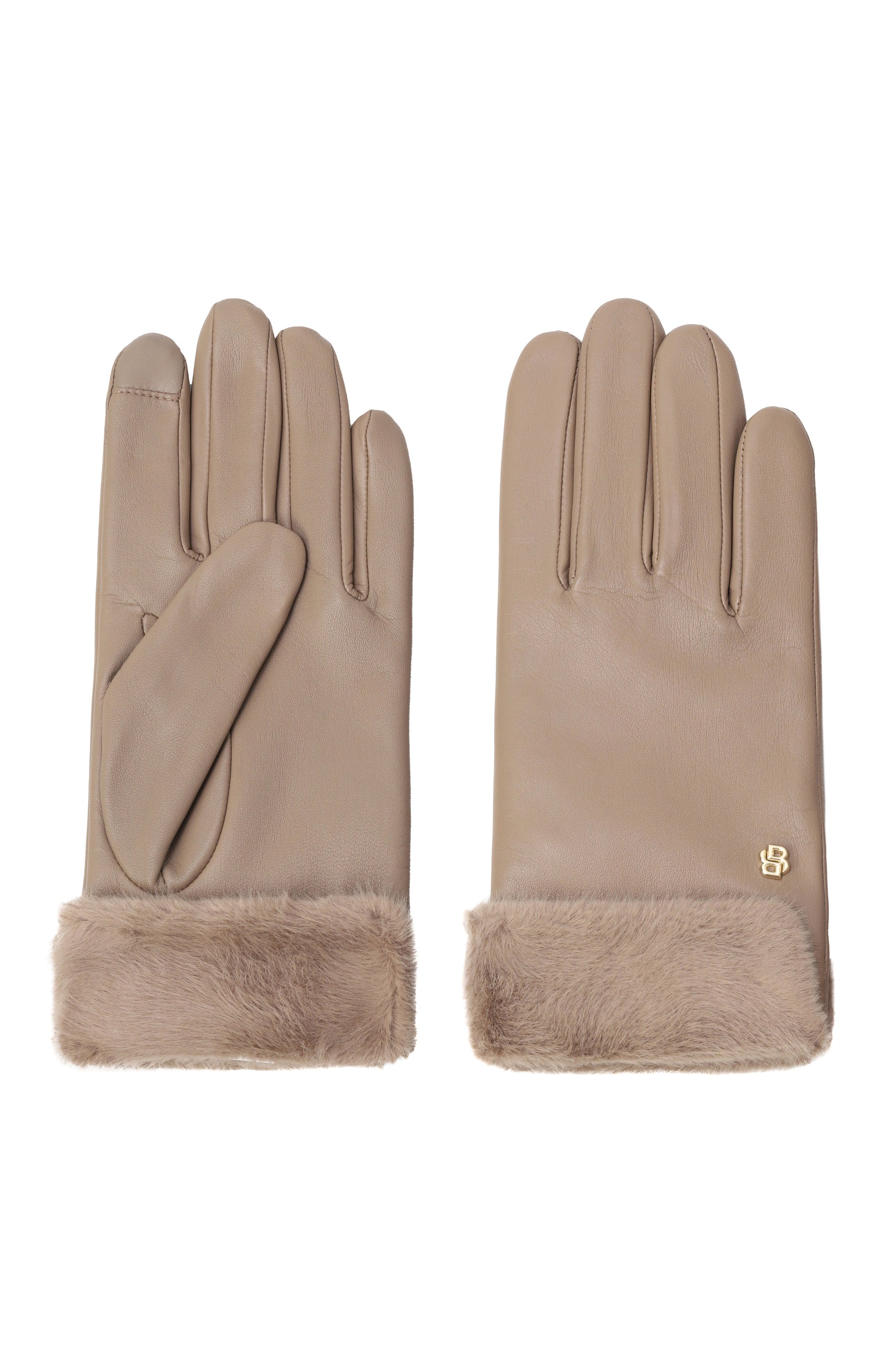 Кожаные перчатки BOSS, арт. 50548885, фото 2