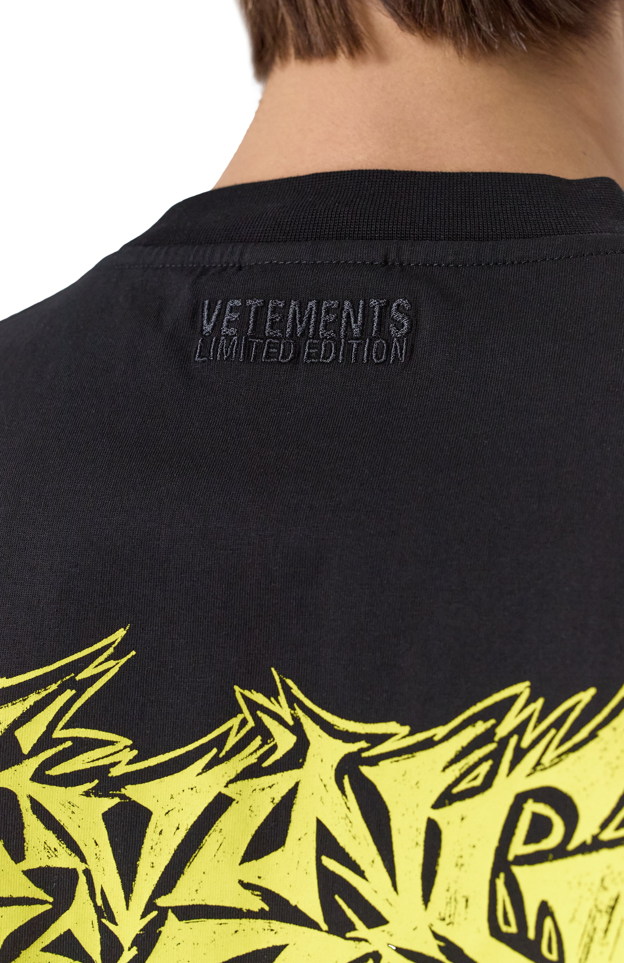 Хлопковая футболка VETEMENTS, арт. UA66TR655B, фото 9