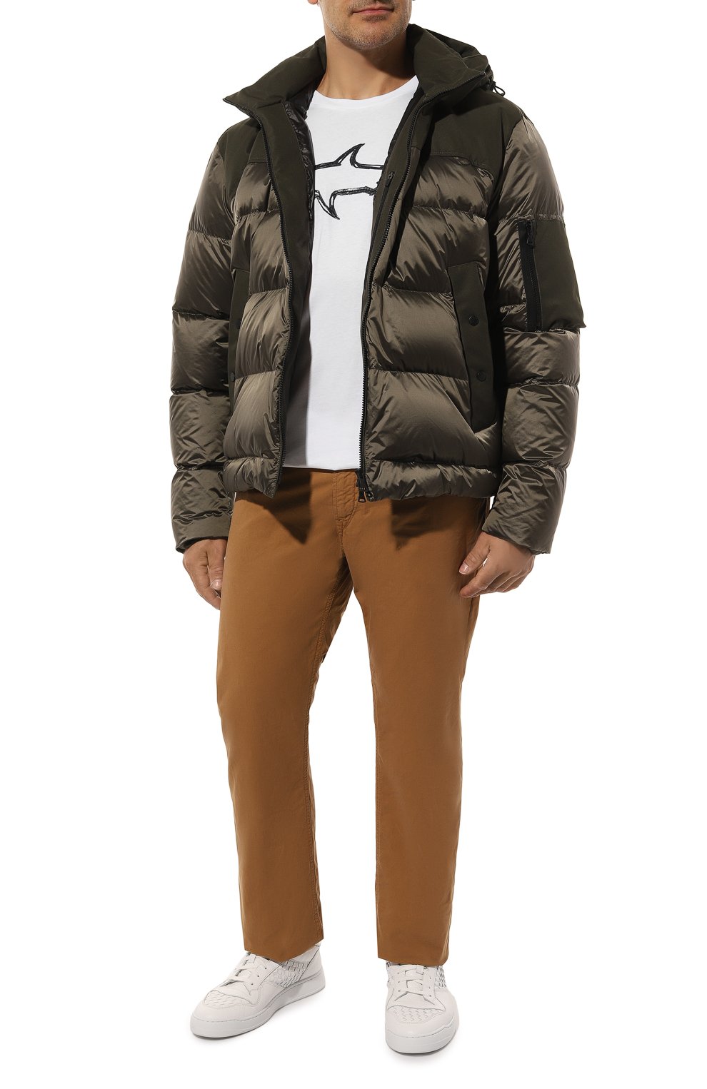 Хлопковая футболка PAUL&SHARK, арт. 12311633/3XL-6XL, фото 2