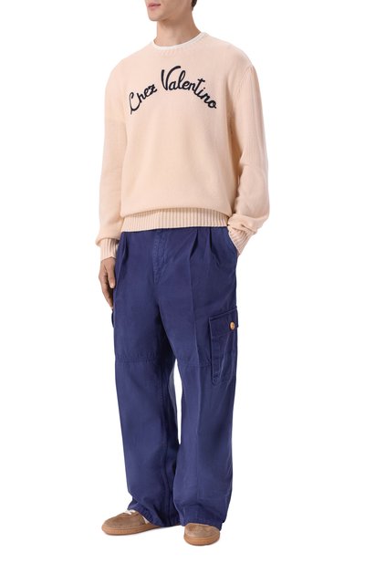 Хлопковые брюки-карго VALENTINO, арт. 7V3DD04D/B2P, фото 2