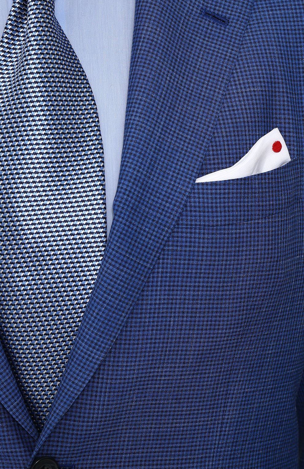 Костюм из смеси кашемира и шелка со льном KITON, арт. UA81K06P0001002, фото 6