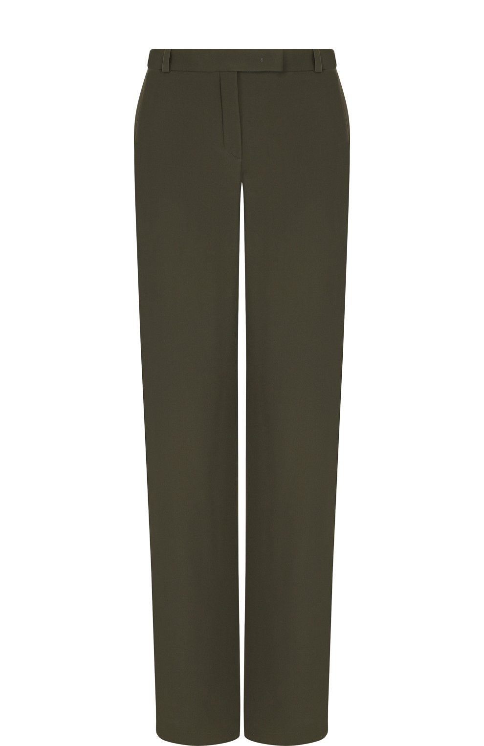 Однотонные расклешенные брюки из шелка LORO PIANA, арт. FAI1059, фото 1