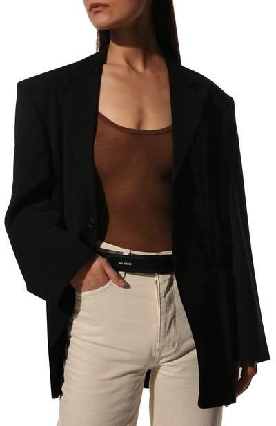 Кожаный ремень RAF SIMONS, арт. 221-W929-40001, фото 2