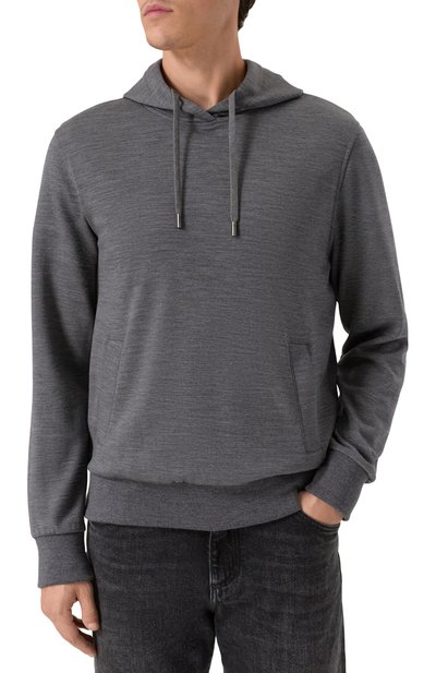 Шерстяное худи CAPOBIANCO, арт. 19M481.BT00., фото 3