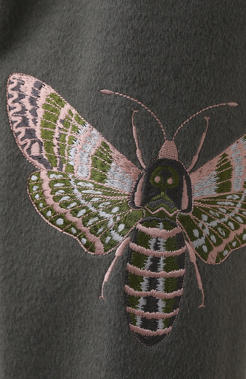 Пальто из шерсти и кашемира SEVEN LAB, арт. CVENERA-F-03 olive, фото 5