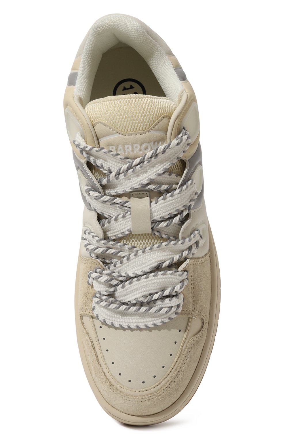 Кожаные кеды olli BARROW, арт. F3BWMASN172, фото 6