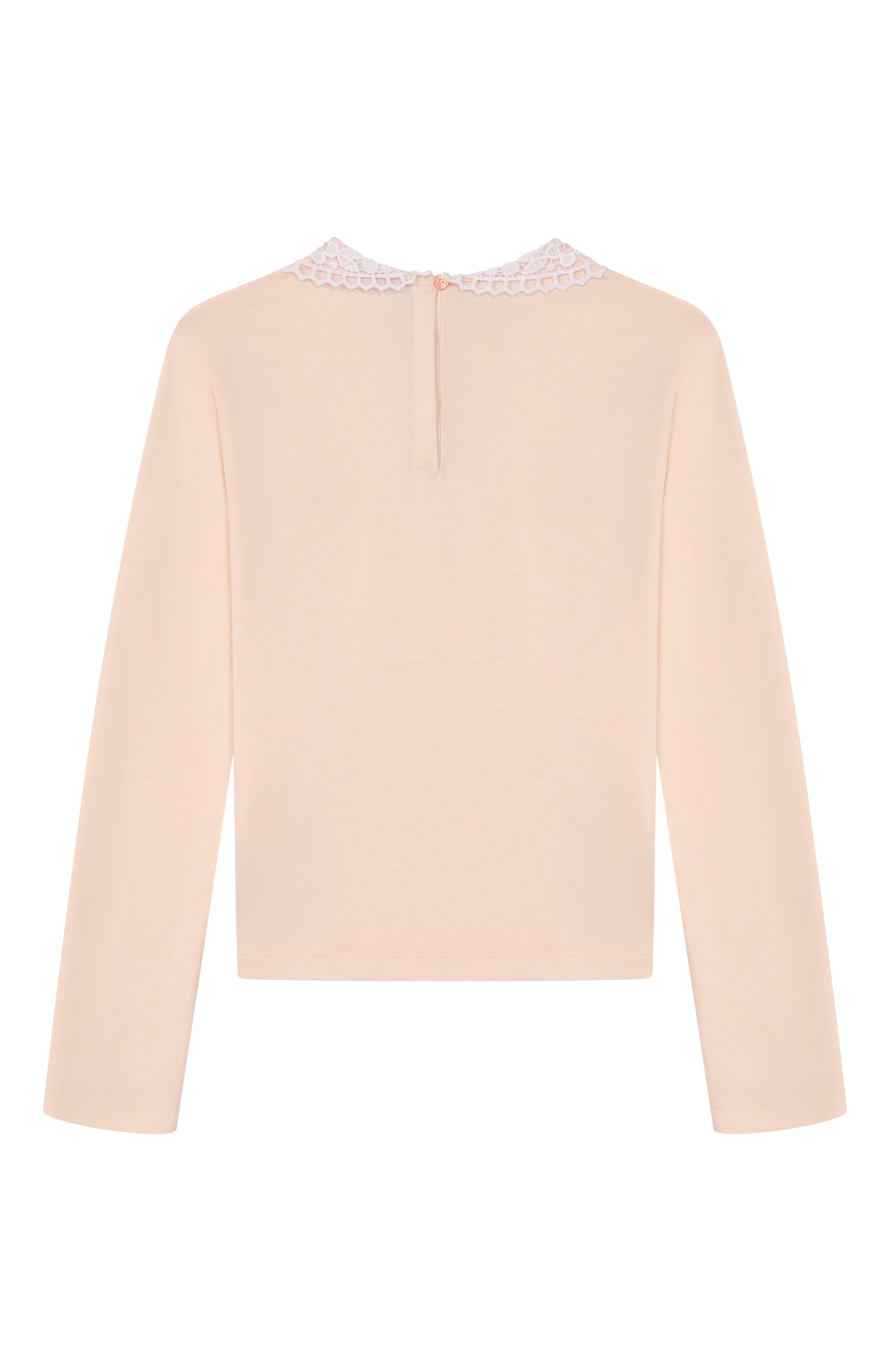 Хлопковый лонгслив DOLCE & GABBANA розового цвета по цене 45400 руб., арт. L5JTMT/G7PKB/8-12+, фото 2 Хлопковый лонгслив DOLCE & GABBANA, арт. L5JTMT/G7PKB/8-12+, фото 2