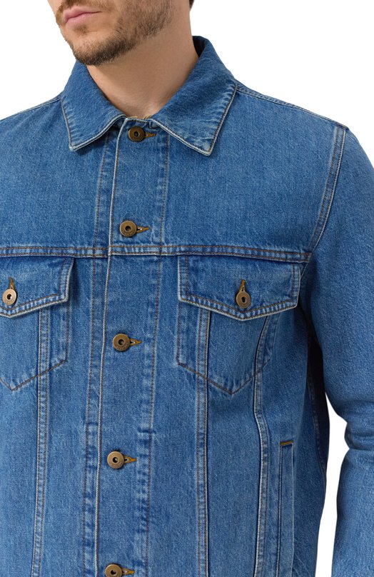 Джинсовая куртка Burberry 8111090 Синий  8111090 Фото 5