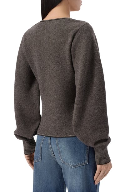 Кардиган из шерсти и кашемира JACQUEMUS, арт. 26HCDW00845/AK00276, фото 4