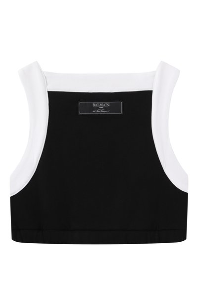 Хлопковый топ BALMAIN, арт. BW8B52, фото 2