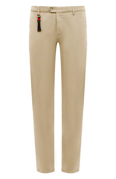 Мужские брюки из хлопка и шелка MARCO PESCAROLO, арт. SLIM80/4900