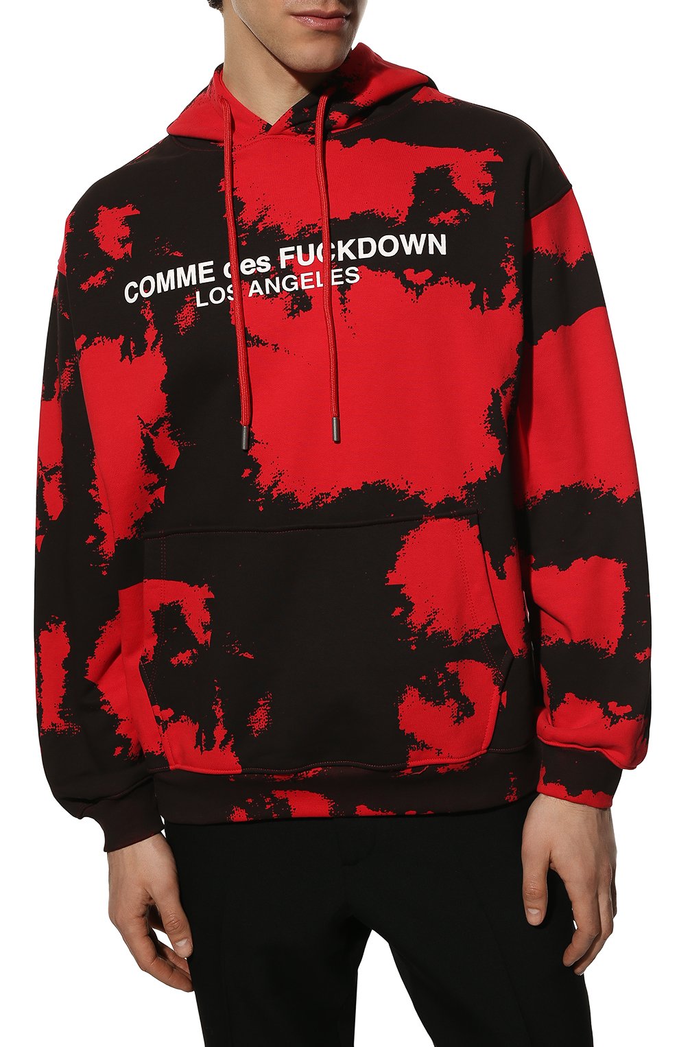 Хлопковое худи COMME DES FUCKDOWN, арт. CDFU1642SFC, фото 3