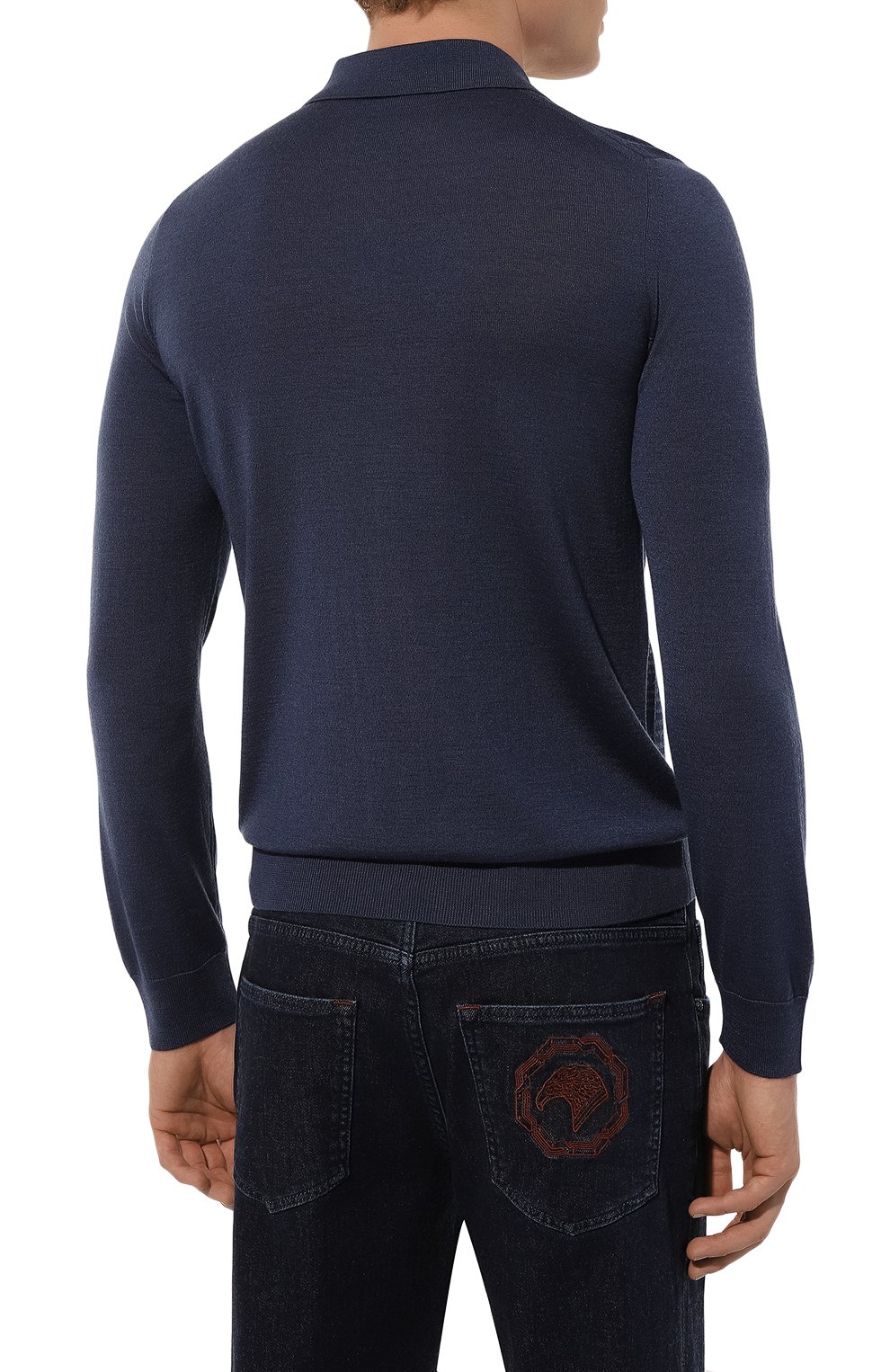 Поло из шерсти и шелка ZILLI, арт. KBP001M0230VSQA00, фото 4