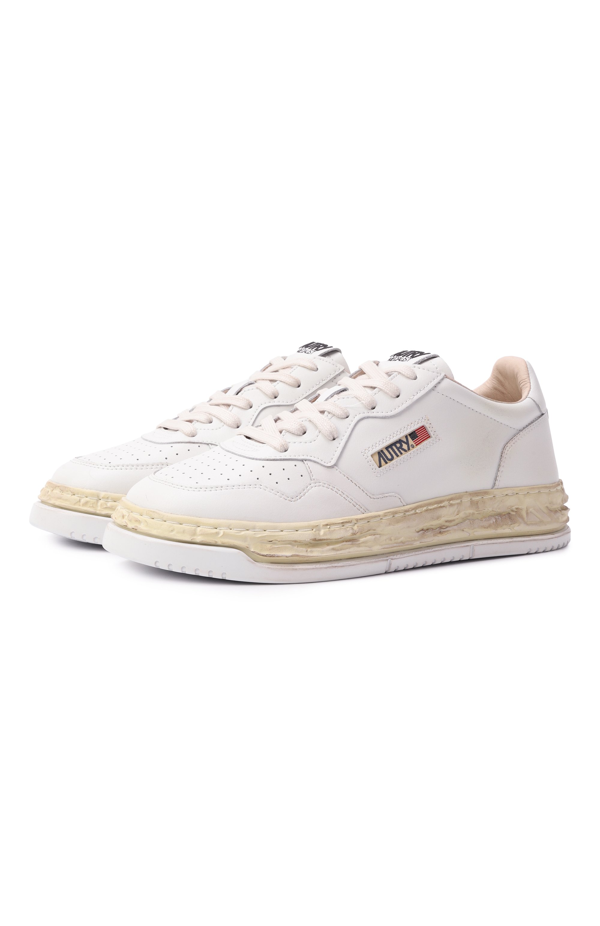 Кожаные кеды medalist autry x maison mihara yasuhiro AUTRY, арт. A1UNAVLMMMY1, фото 1