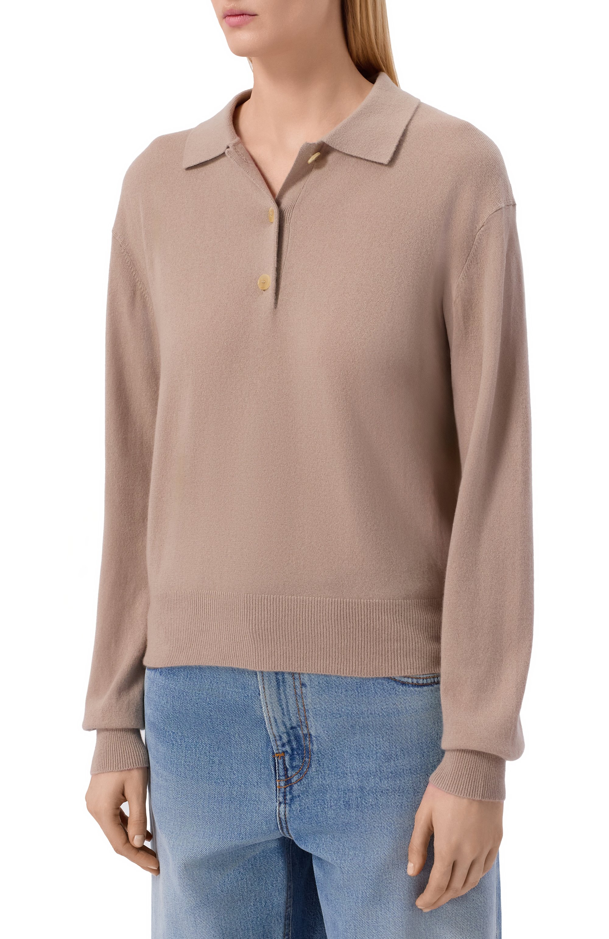 Кашемировое поло ARCH4, арт. KNJP25101C, фото 3