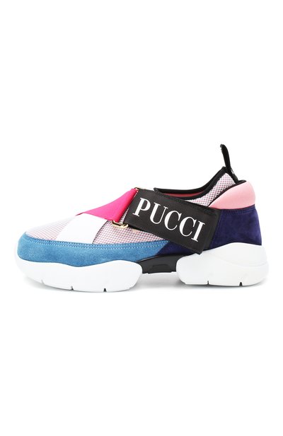 Комбинированные кроссовки EMILIO PUCCI, арт. 9ECE80/9EX20, фото 3