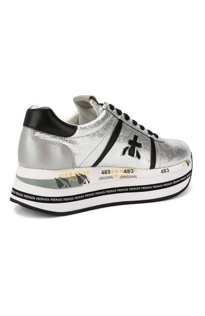 Кожаные кроссовки beth PREMIATA, арт. BETH/VAR 3643, фото 4
