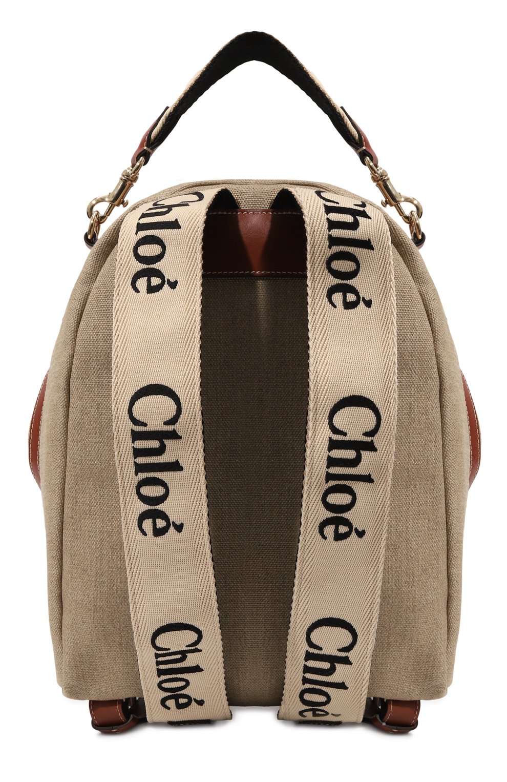Рюкзак woody CHLOÉ светло-коричневого цвета по цене 214000 руб., арт. CHC23AS379/L06, фото 6 Рюкзак woody CHLOÉ, арт. CHC23AS379/L06, фото 6