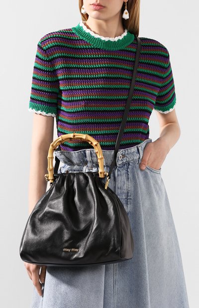 Сумка MIU MIU, арт. 5BA177-2C9M-F0002-BOO, фото 5