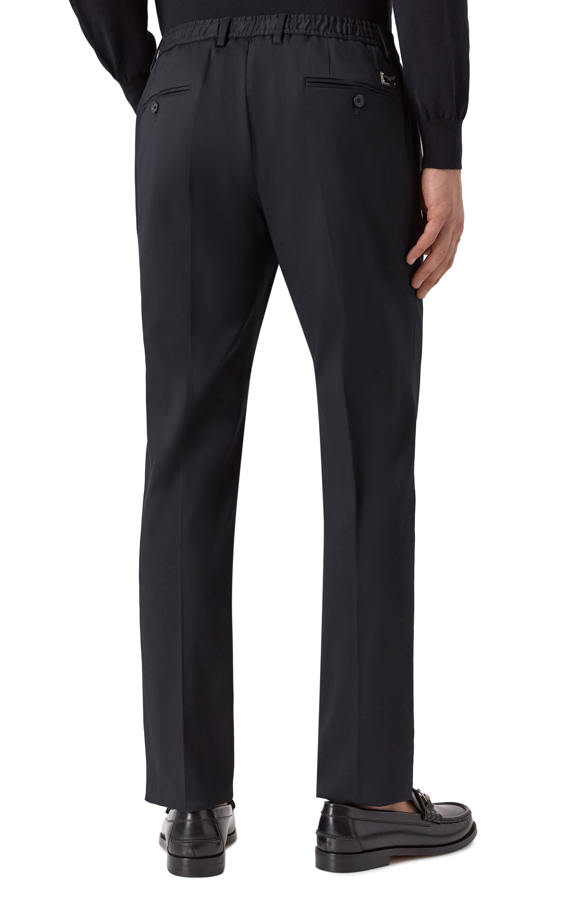 Хлопковые брюки DOLCE & GABBANA, арт. GV4EET/FUFNV, фото 4