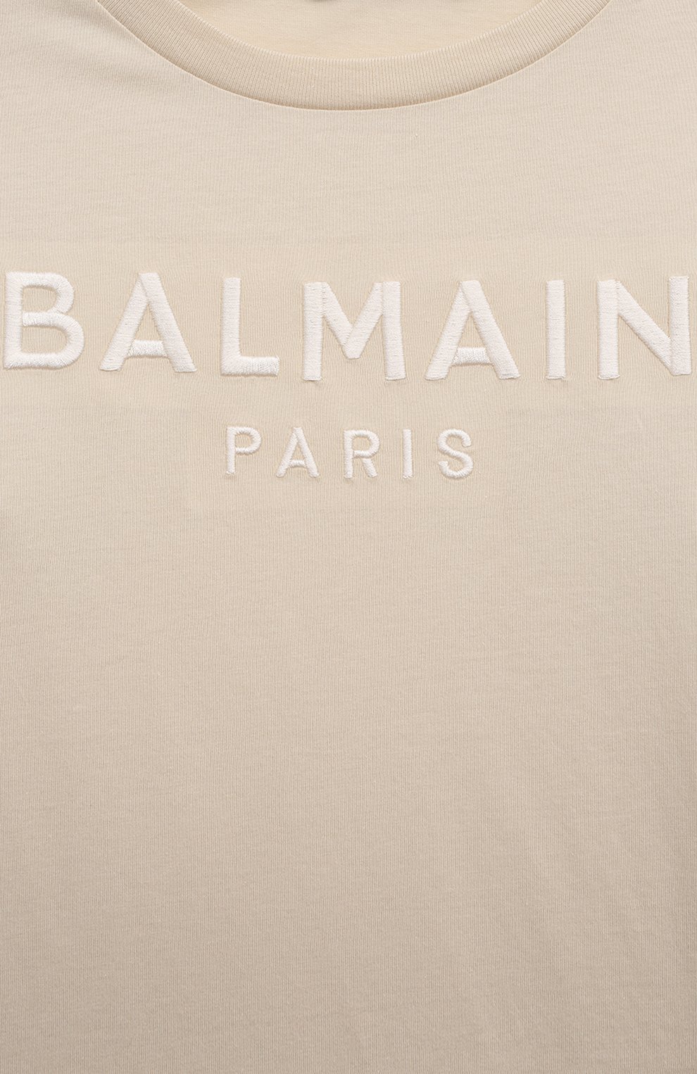 Хлопковая футболка BALMAIN, арт. BU8A11, фото 3